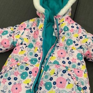 Just One You Carters 3T Girls Snowsuit 2 Piece Jacket Snowpants